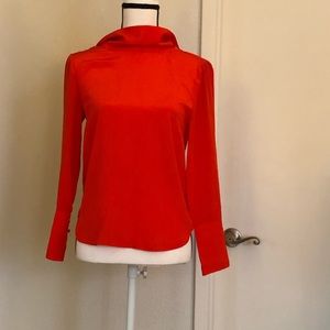 J crew silk blouse 00P